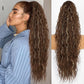 Only £10.99 Last Day Promotion!🎁🔥💜Curly Wavy Frizzy Hair Extension with Ponytail