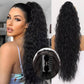Only £10.99 Last Day Promotion!🎁🔥💜Curly Wavy Frizzy Hair Extension with Ponytail