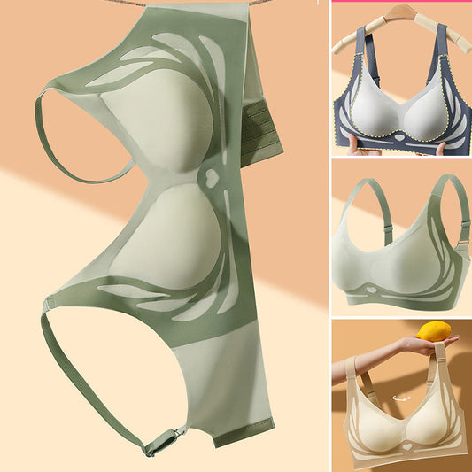Seamless Wireless Push-Up Bra