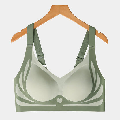 Seamless Wireless Push-Up Bra