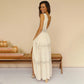 💕Spring New Arrival💕V-Neck Lace Back Maxi Dress