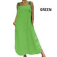 🌸🔥Mother's Day Hot Sale 60%-Wide Strap Maxi Dress with Pockets