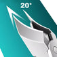 🔥Limited SALE 60% OFF🎁 Anti-Splash 25° Slant Edge Nail Clipper 3-Piece Set