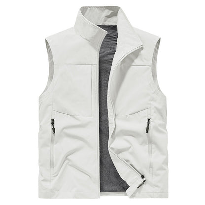 Men's Comfortable Quick-Dry Vest with Pockets