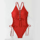 🌊Summer Cool Deal: £14.99!!🌊Women's Sexy V-Neck One Piece Swimsuit