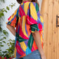 💥This Week's Special Price £12.99🎁☀️🌺Floral V-neck Puff Sleeve Blouse For Women