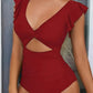 🎁LIMITED HOT SALE - 65% OFF👗Sexy ruffled one-piece swimsuit