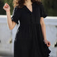💃2026 Summer Hot Sale 49% OFF🌈Women's V Neck Ruffle Casual A-Line Flowy Swing Shift Dress