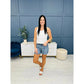 💖Limited Time Sale 50% Off🩳High Rise Frayed Hem Cut Off Jean Shorts