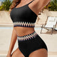 💖2025 New Type 50% OFF👙Women Bikini Sets High Waisted Swimsuit Two Piece Bathing Suits