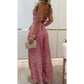 ⏰LAST DAY! 50% OFF💥Women’s Retro Ethnic Halter Top & Wide Leg Pants Set
