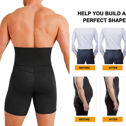 🔥Last Day Promotion Sale 60% OFF-Men's High-Waisted Butt Lifter Shapewear