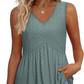 ⏰Hot Sale 50%!🚀Buy 2 get 5% off🎁Women’s Casual V-Neck Floral Ruffles Sleeveless Top