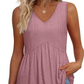 ⏰Hot Sale 50%!🚀Buy 2 get 5% off🎁Women’s Casual V-Neck Floral Ruffles Sleeveless Top