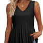 ⏰Hot Sale 50%!🚀Buy 2 get 5% off🎁Women’s Casual V-Neck Floral Ruffles Sleeveless Top
