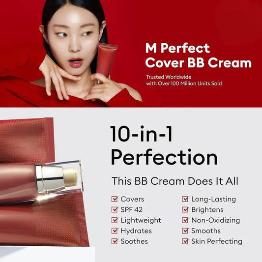 ✨2025 Hot Sale⌛🔥Perfect Cover BB Cream SPF 42 PA+++