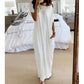 🔥Last Day Special 49% OFF💃Women's Off-Shoulder Batwing Sleeve Maxi Lounge Dress