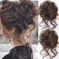 💗LAST DAY - BUY 1 GET 1 FREE + FREE GIFT!!💗Messy Curly Hair Bun Scrunchie Extensions