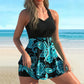 💃LAST DAY SAEL 60% OFF!!✨Strap Top & Fitted Swim Shorts Separable Swimsuit 
