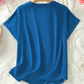 💥Last Day Special Sale 50% OFF💝✨Fashion Loose Solid Color Short Sleeve Top