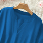 💥Last Day Special Sale 50% OFF💝✨Fashion Loose Solid Color Short Sleeve Top