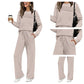 🔥LAST DAY SALE 70% OFF👍✨Women's Crew Neck Top & Drawstring Pants Set