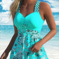 💃LAST DAY SAEL 60% OFF!!✨Strap Top & Fitted Swim Shorts Separable Swimsuit 