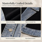⌛⏰Last Day 50% OFF🎁🧥Women's Elegant Denim Spliced Ribbed Knit Coat
