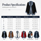 ⌛⏰Last Day 50% OFF🎁🧥Women's Elegant Denim Spliced Ribbed Knit Coat
