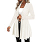🌸New Arrivals  50% OFF🧥 Elegant Open Cardigan with Knit Texture – Soft Comfort & Versatile Style for Any Occasion