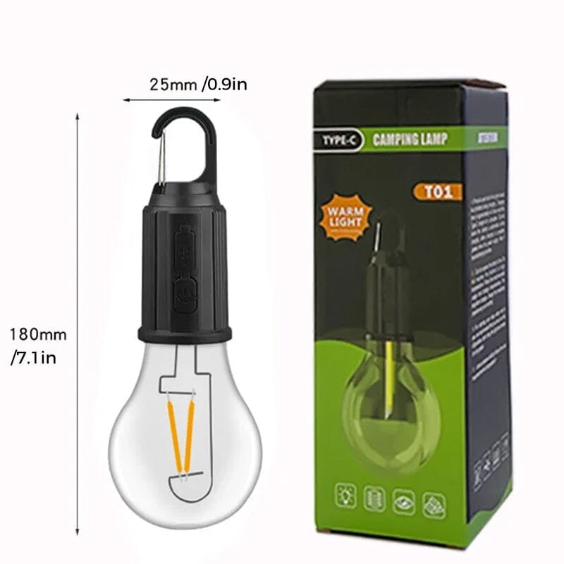 🔥Last Day Promotion 49% OFF -💡New Outdoor Camping Hanging Type-C Charging Retro Bulb Light-15