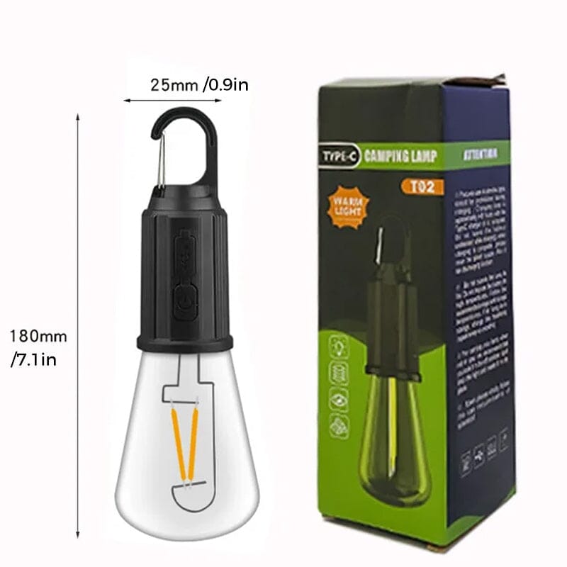 🔥Last Day Promotion 49% OFF -💡New Outdoor Camping Hanging Type-C Charging Retro Bulb Light-16